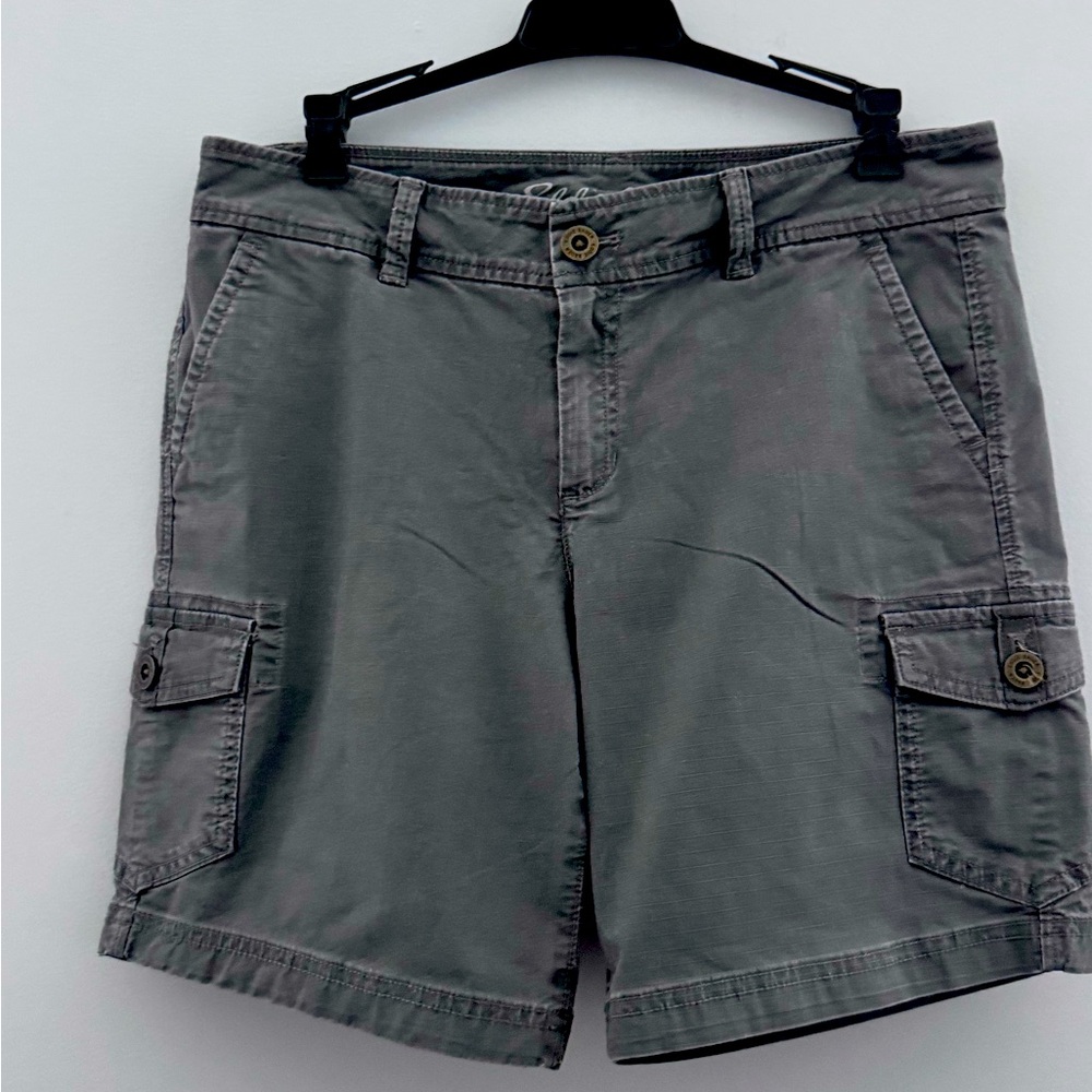 Eddie Bauer Gray Ripstop Cargo Shorts. Bundle